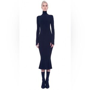 NWT NORMA KAMALI TURTLENECK DRESS